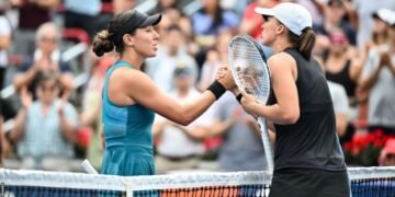 Canadian Open 2023: Iga Swiatek loses semi-final to Jessica Pegula amid Cotton Eye Joe chaos