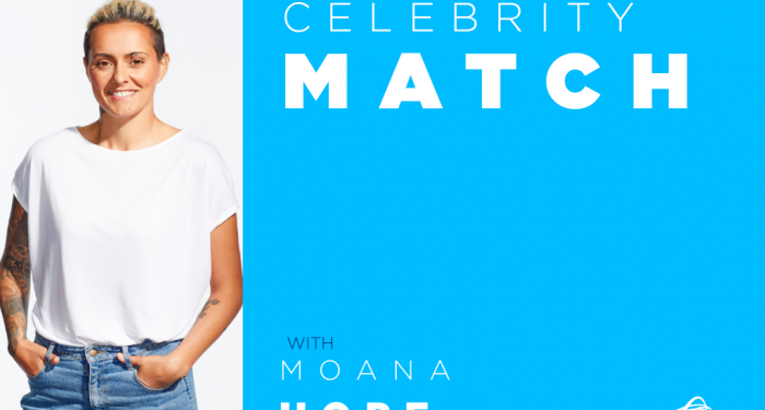 Celebrity Match with Moana Hope | 2 August, 2023 | All News | News and Features | News and Events
