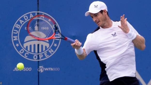 Citi Open: Andy Murray beats Brandon Nakashima in second round