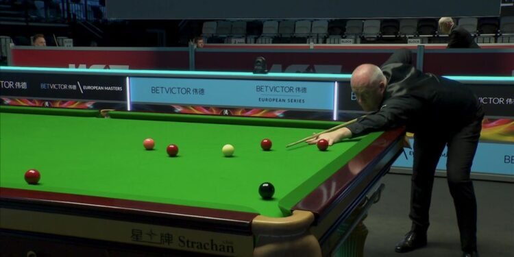 European Masters 2023: John Higgins overcomes Shaun Murphy to reach last eight, Luca Brecel edges Robbie Williams