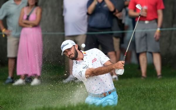 Max Homa sets Olympia Fields course record, leads BMW Championship
