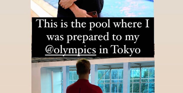 Mykhailo Romanchuk Shows Damage to Former Training Pool