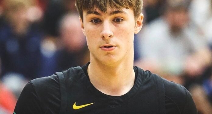 NBA prospects Matas Buzelis and Cooper Flagg face off