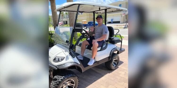 Officials warn against charging golf carts inside homes