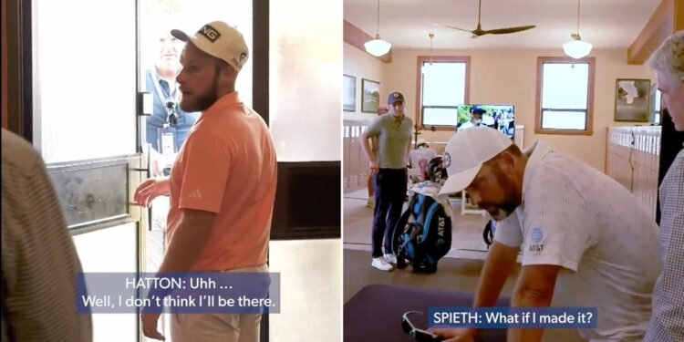One confused moment from Tyrrell Hatton showed golf’s postseason at its finest