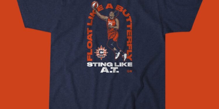 WNBA: New A’ja Wilson, Alyssa Thomas shirts from BreakingT