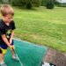 Youth learning life skills on First Tee golf course