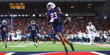 Arizona Pulls Away in Second Half to Beat Northern Arizona 38-3