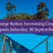 Burnside’s George Bolton Swimming Centre Opens Sept 30
