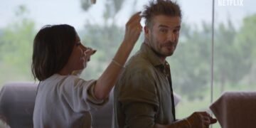 David Beckham does a jig with wife Victoria in Netflix trailer for new documentary about his life and career