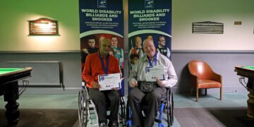 Disability Snooker Champions Crowned at Barratts