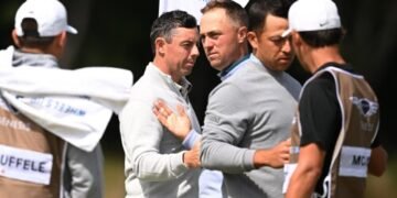 Helligkilde leads BMW PGA as Fitzpatrick, Aberg shine