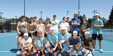 Millman inspires athletes at Tennis Australia Talent Combine | 26 September, 2023 | All News | News and Features | News and Events
