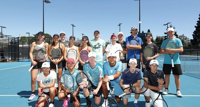 Millman inspires athletes at Tennis Australia Talent Combine | 26 September, 2023 | All News | News and Features | News and Events
