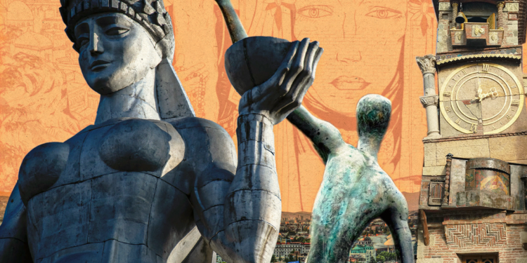 Old architecture, new democracy? In Tbilisi, they go together.