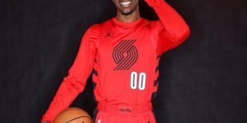 Scoot Henderson reveals 00 jersey number matches his mindset: “Double zero is a license to kill”