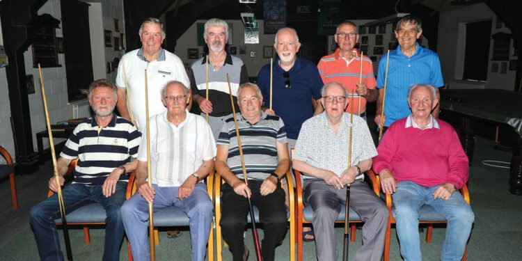 Silver Surfers put their spin on the game in snooker challenge