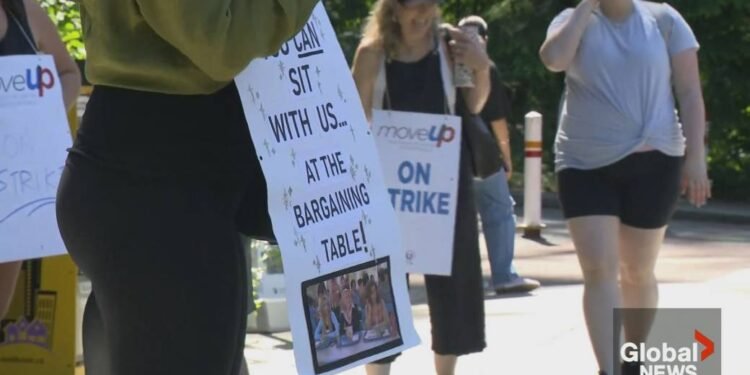 Simon Fraser University teaching support staff set to strike Thursday