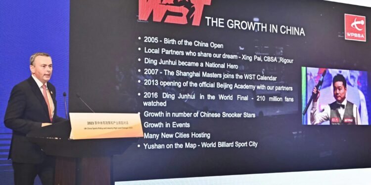 Snooker’s Development Highlighted At CIFTIS