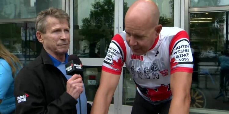 Southern Interior cycling cops complete 10-day fundraising event for kids