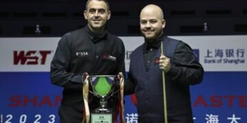World champion Brecel’s number one hopes halted by Ding defeat at British Open