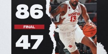 #7/6 Men’s Hoops Rolls to Saturday Exhibition Win