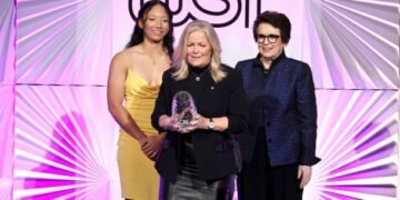 Allaster Honored with Billie Jean King Award