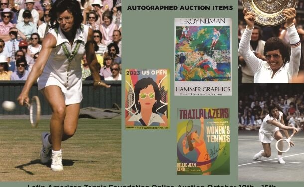 Ashe, King, Casals Memorabilia on Auction to Benefit LATF