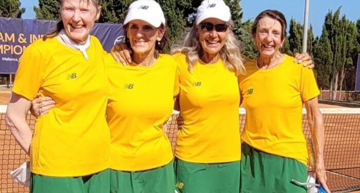 Australia wins two gold medals at 2023 ITF Masters World Teams Championships | 16 October, 2023 | All News | News and Features | News and Events