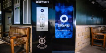 Bluewater Delivers Unique Hydration Solution to The World-Renowned Home of Golf