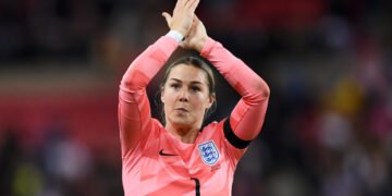 England Lionesses goalkeeper Mary Earps’ shirts sell out hours after going on sale – and now fetching huge sums on eBay