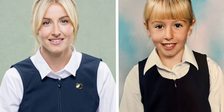 England’s Lionesses squeeze back into school uniforms in photoshoot for BBC Children In Need