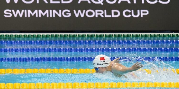 Highlights of World Aquatics Swimming World Cup 2023-Xinhua
