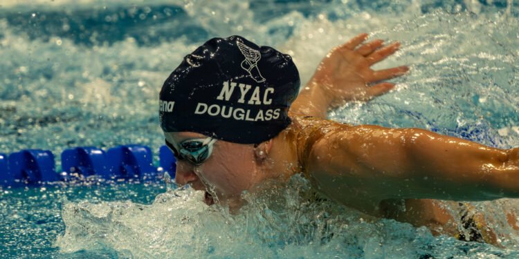 Kate Douglass Powers Into Olympic Year As Cornerstone for USA