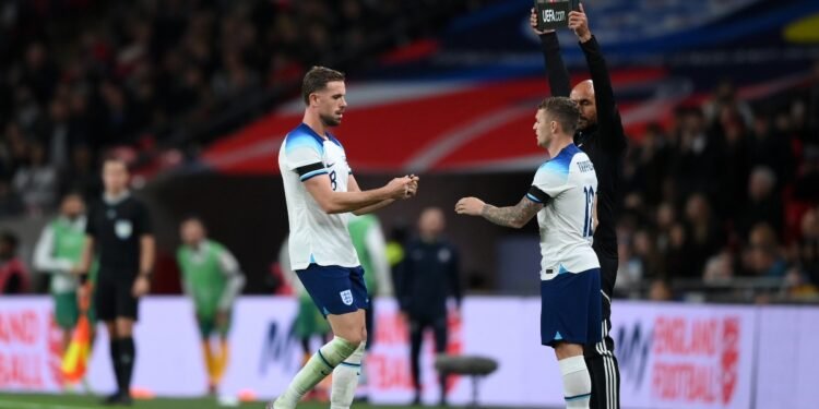 Kieran Trippier praises Jordan Henderson’s leadership after being booed at Wembley