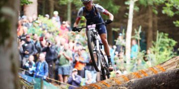 Loana Lecomte wins muddy Mont-Sainte-Anne World Cup