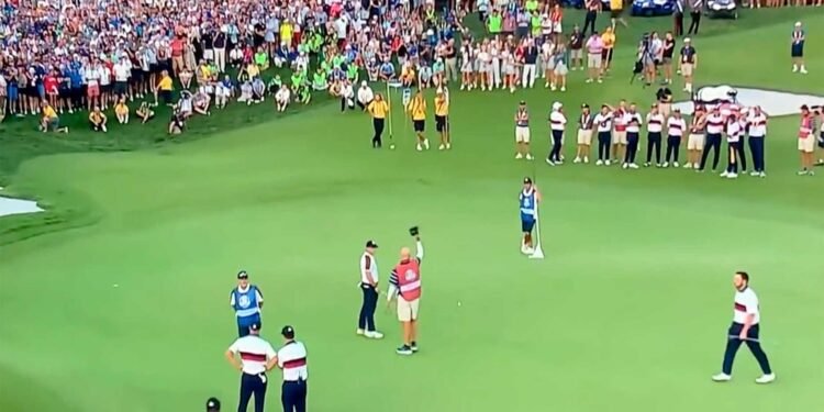 New alternate angle provides context on heated Ryder Cup scuffle