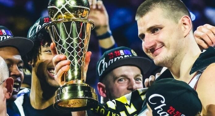 Nikola Jokic led Denver to victory, sitting out the final quarter