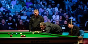 O’Sullivan And Brecel Crash Out