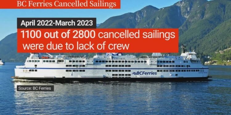 Teenager arrested for allegedly starting fire in BC Ferries bathroom – BC