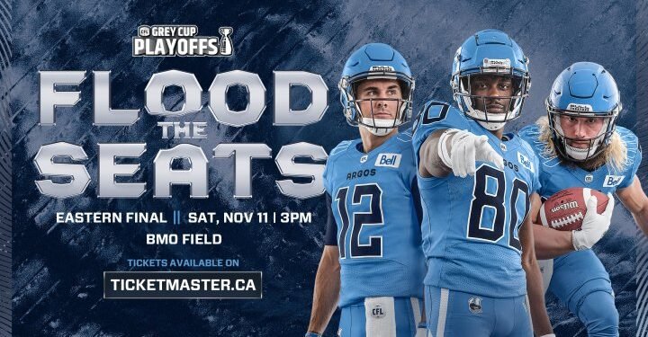 Toronto Argonauts Playoff Game Contest