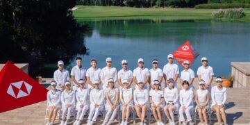 Veterans and youngsters tee off in new event