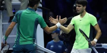 ATP Finals results 2023: Novak Djokovic beats Carlos Alcaraz to set up Jannik Sinner final