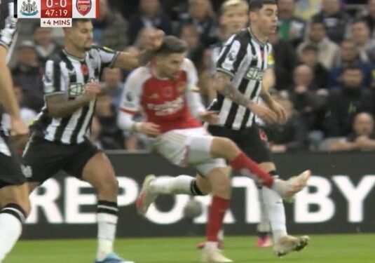 Arsenal legend Ian Wright blasts Newcastle star for ugly challenge and says ‘his intention is to hurt him’