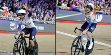 British riders ignite home crowd at Track Champions League finale