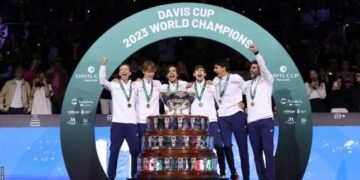 Davis Cup final 2023: Italy beat Australia to win first title for 47 years