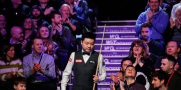 Ding Battles Illness To Dethrone Allen