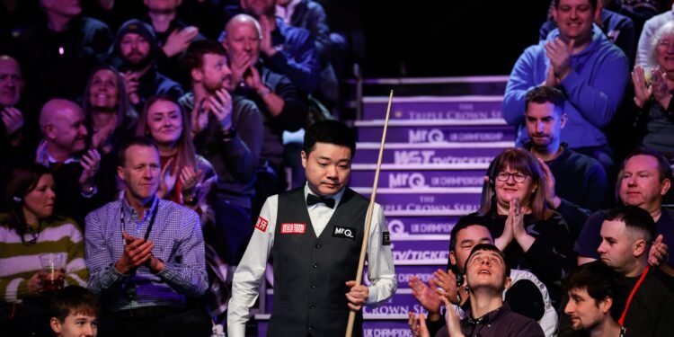 Ding Battles Illness To Dethrone Allen
