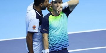 Ebden and Bopanna win historic doubles clash at ATP Finals | 15 November, 2023 | All News | News and Features | News and Events