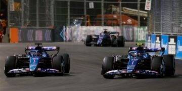 Esteban Ocon hails ‘amazing feeling’ after surging from P16 to P4 in Las Vegas as Pierre Gasly laments ‘pretty chaotic’ issue